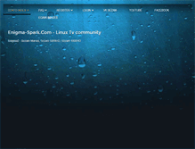 Tablet Screenshot of enigma-spark.com